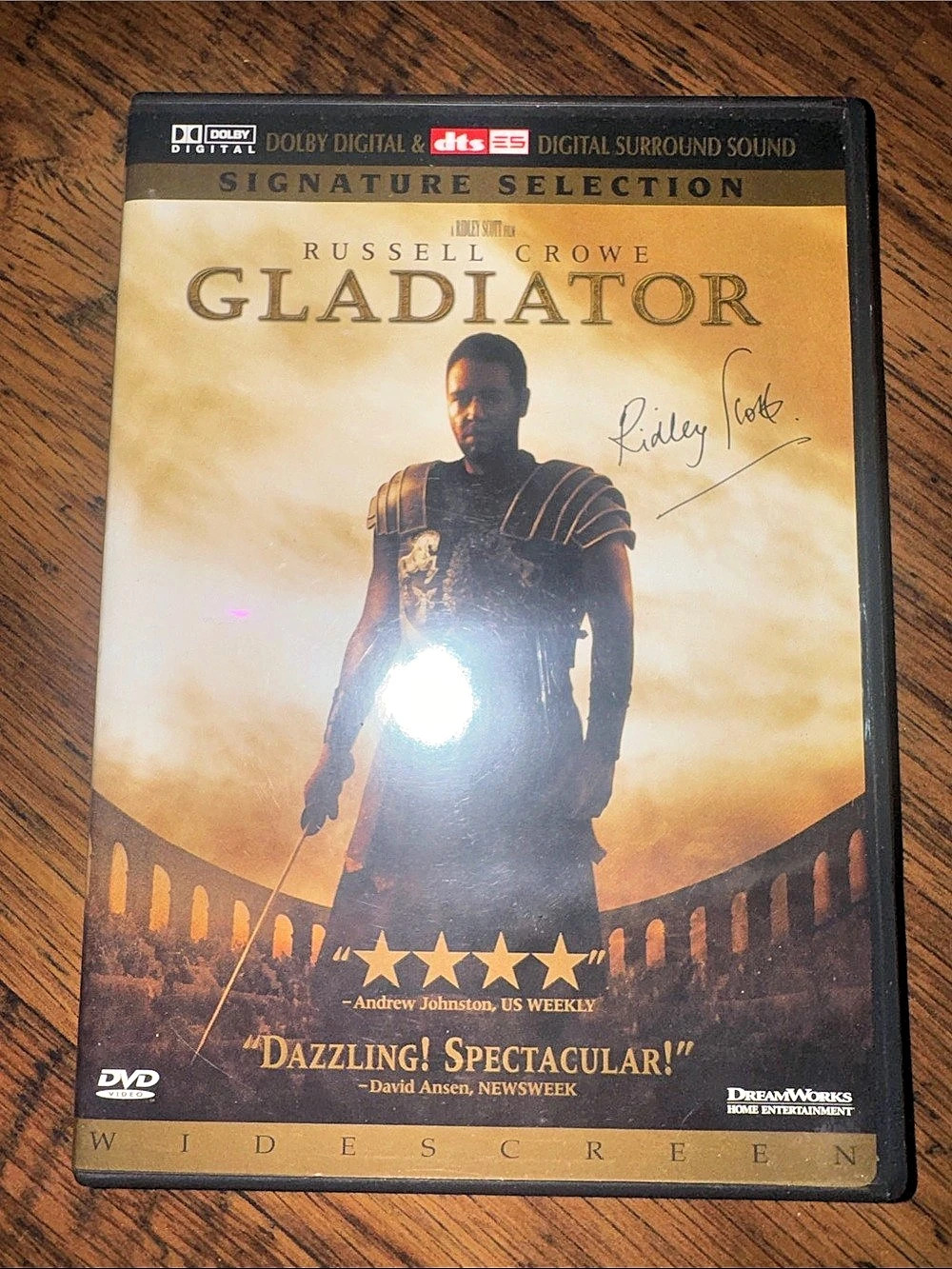 DreamWorks Gladiator DVD 2-Disc Set C2.Bk.30